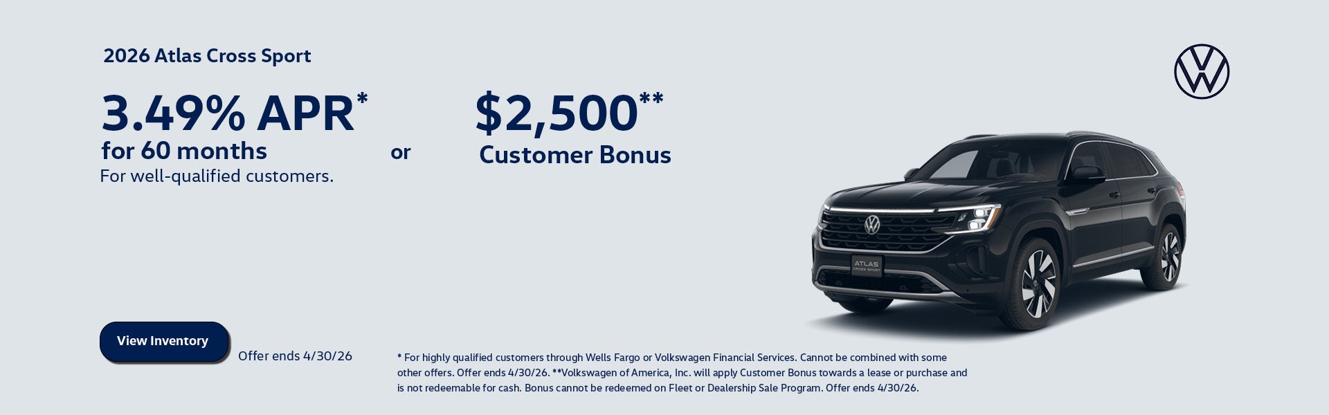 VW Atlas Cross Sport