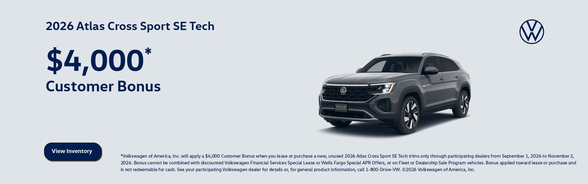 Volkswagen Atlas Cross Sport